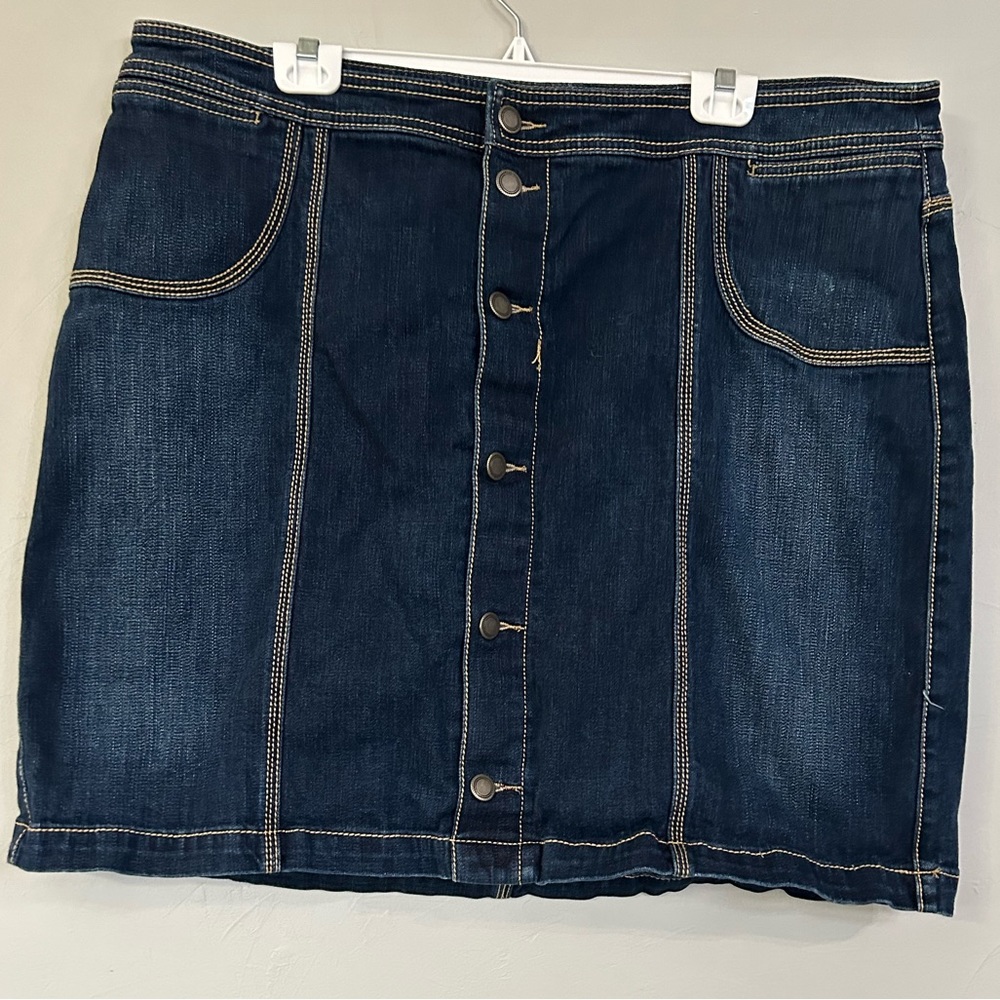 CJ Banks Jean Skort